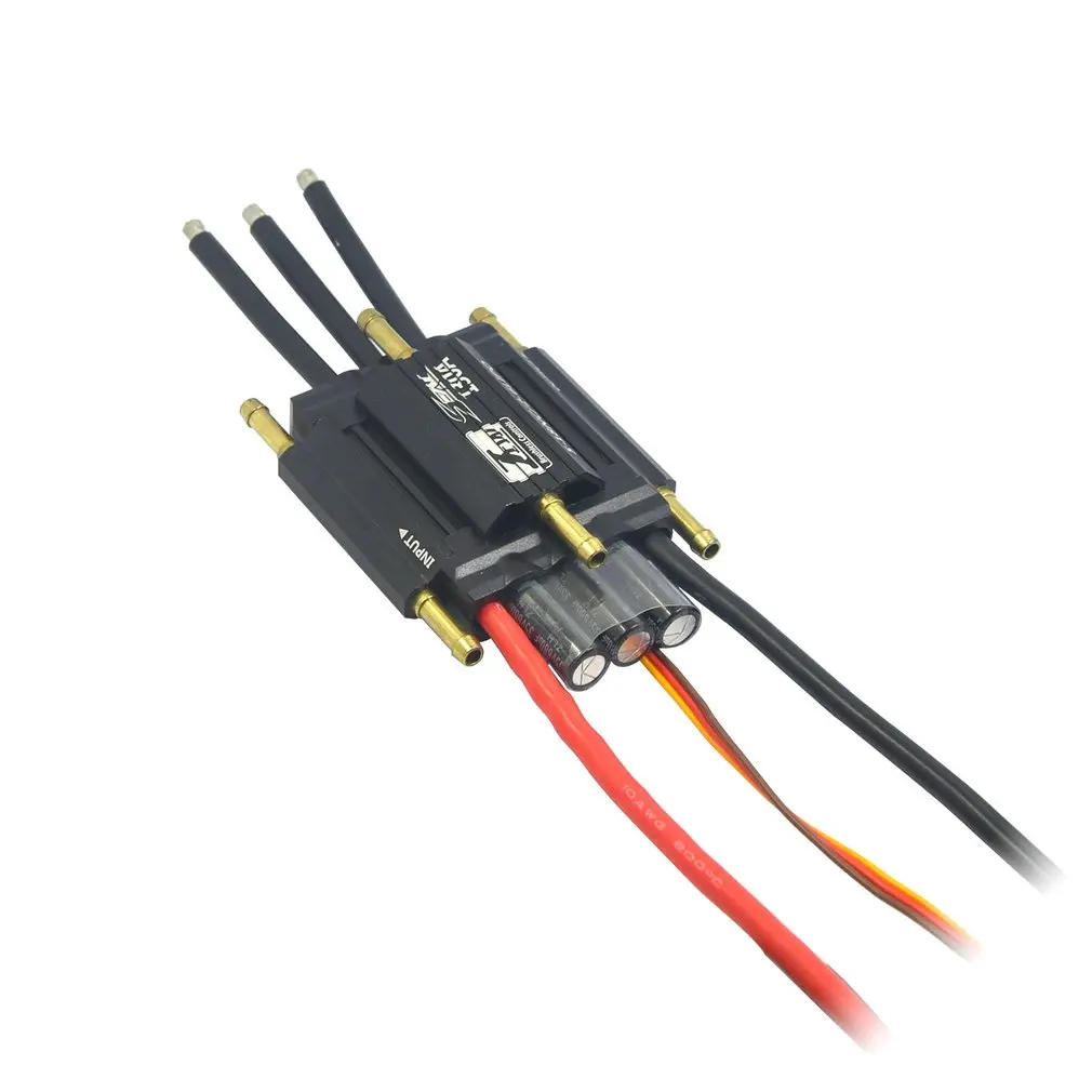 

130A 160A 2-6S Lipo 5-18 NC 5.5V/3A Seal-Series Brushless ESC Electronic Speed Controller for RC Boat Model Toys Hobby Parts
