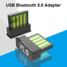 Портативный USB адаптер для Bluetooth 5,0 беспроводной аудио передатчик гарнитура телефон ноутбук мышь клавиатура аксессуары