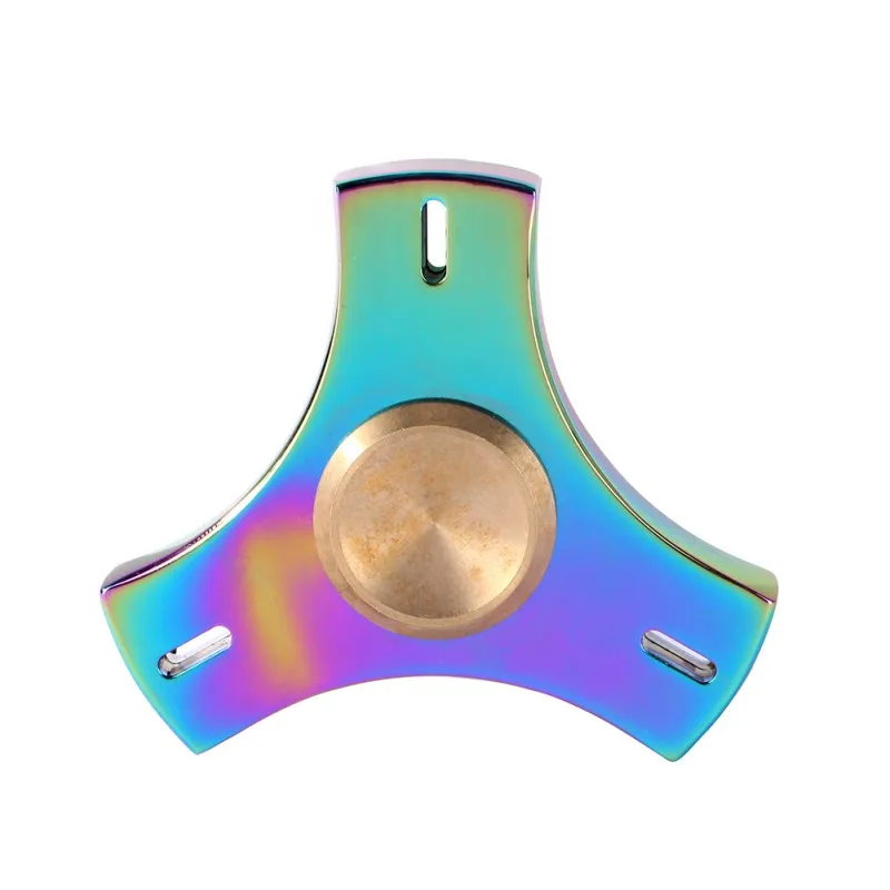 Spinner ADHD EDC Stress Spinner Alloy Rainbow Fidget Finger Toy Triangle Anxiety Attention Toy High Speed for Killing Time Ultra Spinner ADHD EDC Stress Spinner Alloy Rainbow Fidget Finger Toy Triangle Anxiety Attention Toy High Speed for Killing Time Ultra