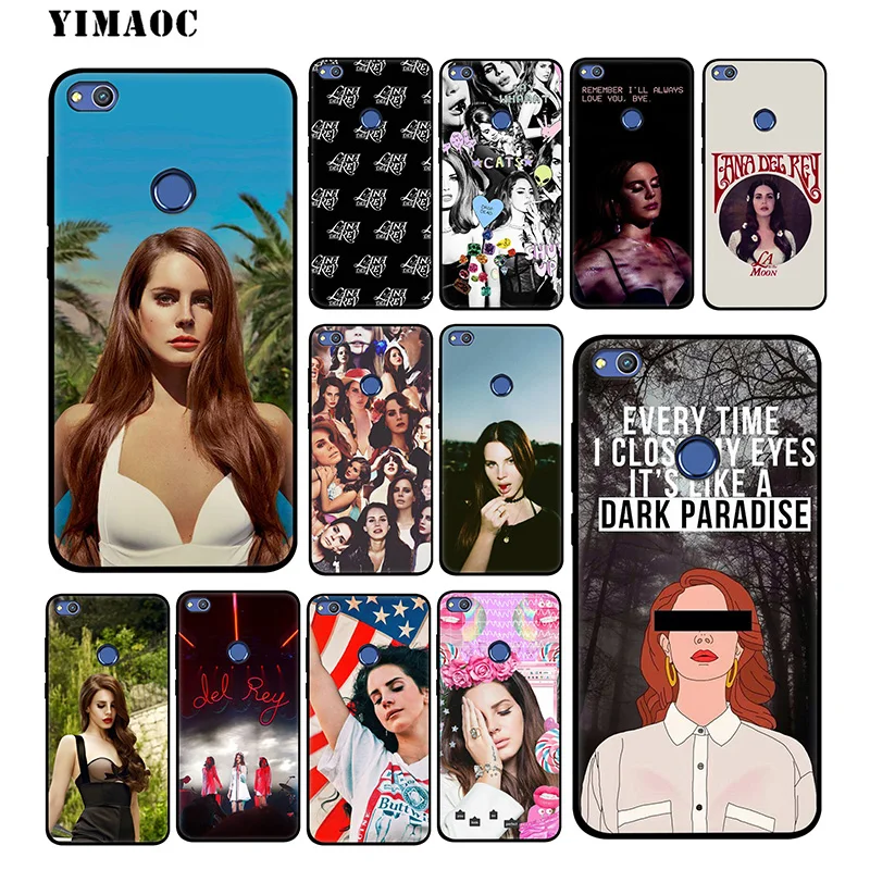 Мягкий чехол YIMAOC Lana Del Rey для huawei mate 20 10 P30 P20 Pro P10 P9 P Smart Z 2019 &amp Nova 3 3i Lite |