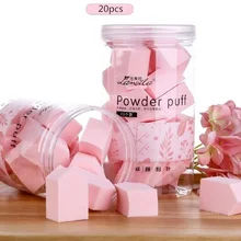 20 шт./кор. водопада губка порошок слоеного использования в влажных и сухих косметических средств для очищения мягких порошков