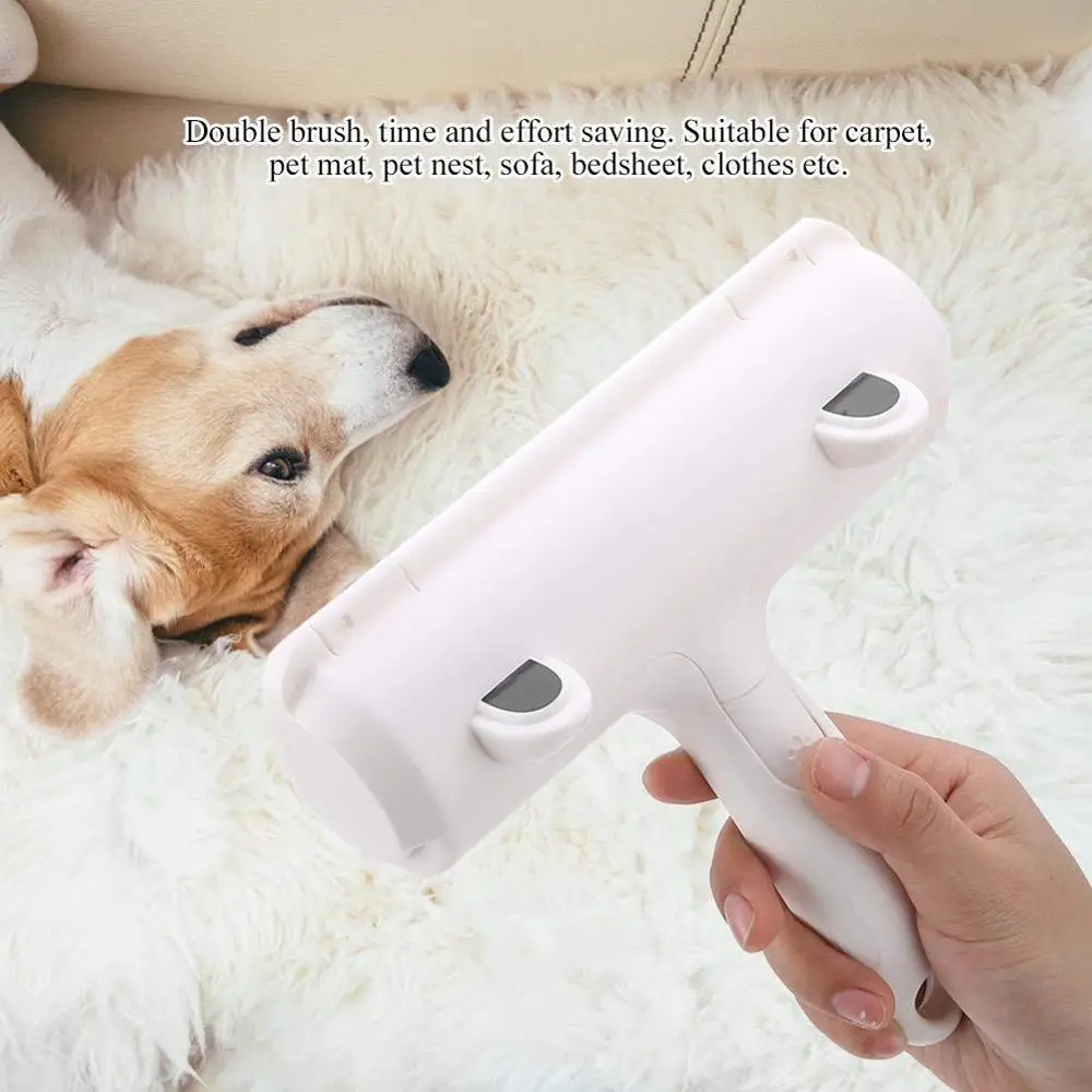 Dog hair remover pet hair suction remove hair sofa carpet brush stick hair magic product PB036