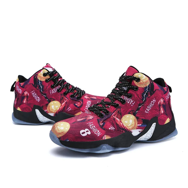 High Top Jordan Basketball Shoes Men Cushioning Breathable Basketball Boots Light Outdoor Mens Sneakers Athletic Boy Sport Shoes