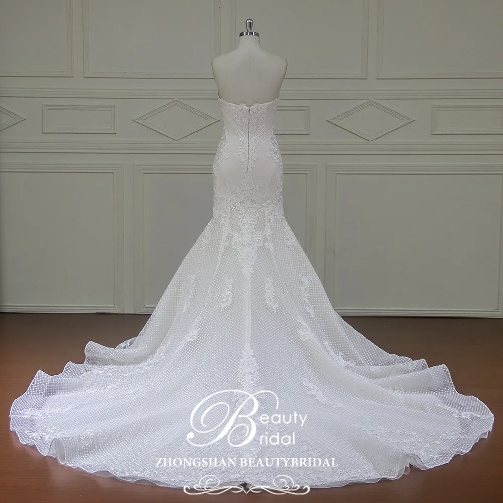 Beautybridal Vestido De Noiva Свадебные платья без рукавов Sweethart аппликации Кружева линия на платье невесты свадебное платье XF16110