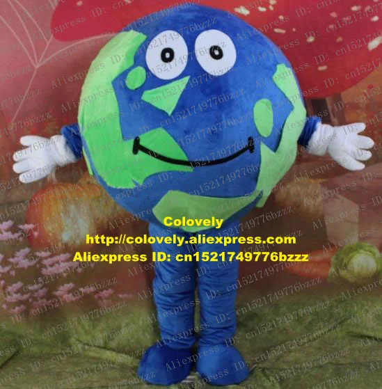 

Earth Tellurion Terrestrial Globe Tellurian Mascot Costume Adult Cartoon Character Gifts And Souvenirs Floor Show zz7447