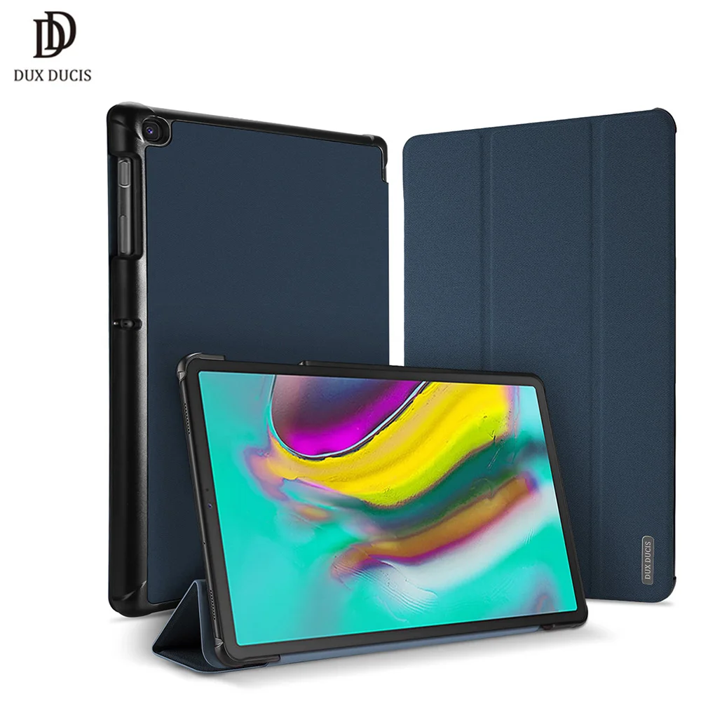 DUX DUCIS умный чехол из искусственной кожи для Samsung Galaxy TAB S5E 2019 откидной Магнитный