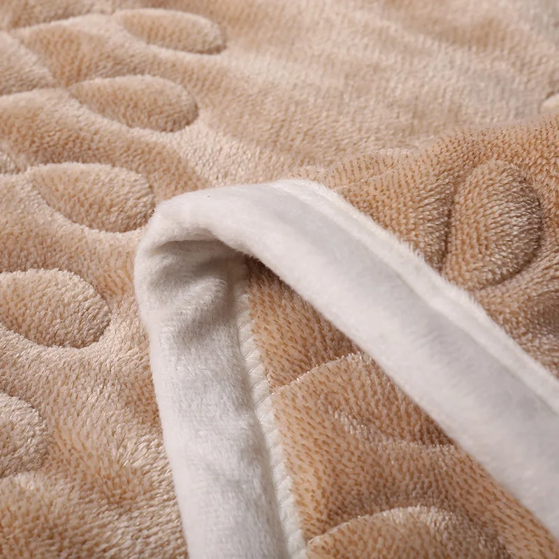 Простое однотонное мягкое зимнее плотное одеяло из кораллового флиса 150x200 см/180x200 см/200x230 см одеяло из фланели и полиэстера