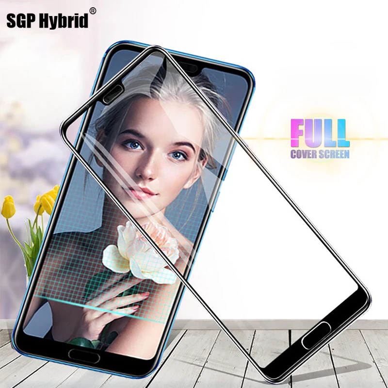 Full Cover Tempered Film For Huawei honor 10 9 lite 10i 20i Screen Protector huawey p smart 2019 10lite 9lite Protective Glass | Мобильные