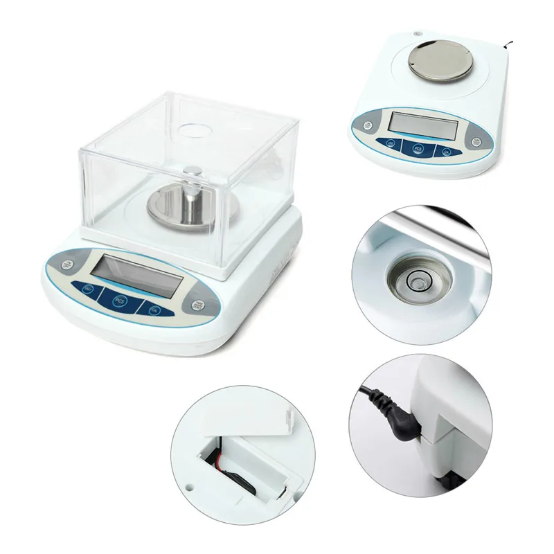 200g0.01g Analytical Balance Digital Scales Precision Weight Scale Balance Scientific Lab Accuracy Jewelry Kitchen Postal (3)