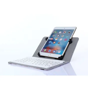 

Arvin Tablet and Phone Universal Case with Wireless Bluetooth Tablet Keyboard PU Cover Case Support For Ipad mini SAMSUNG HUAWEI