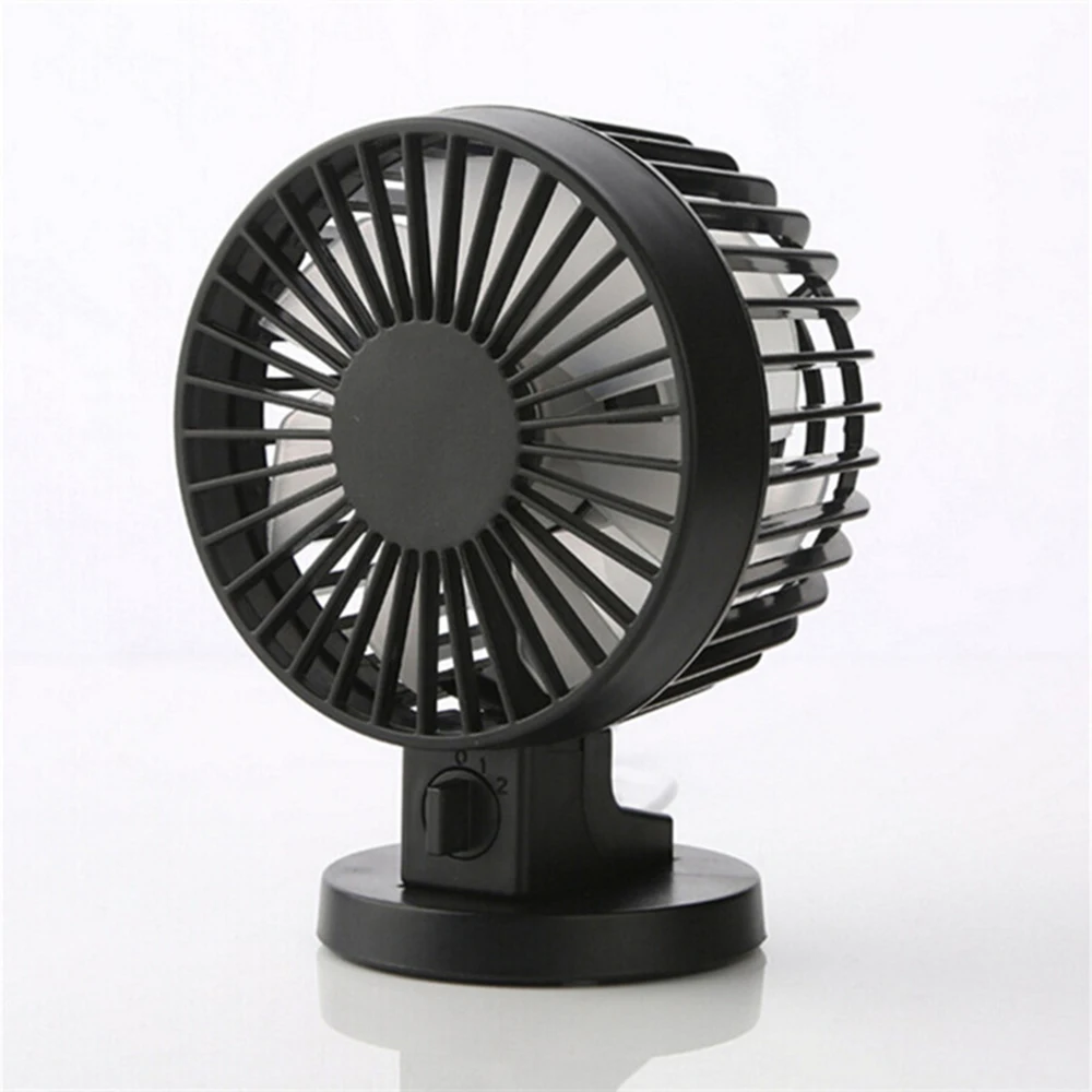 Mini Usb Desk Fan Portable Ultra Quiet Creative Home Office Abs