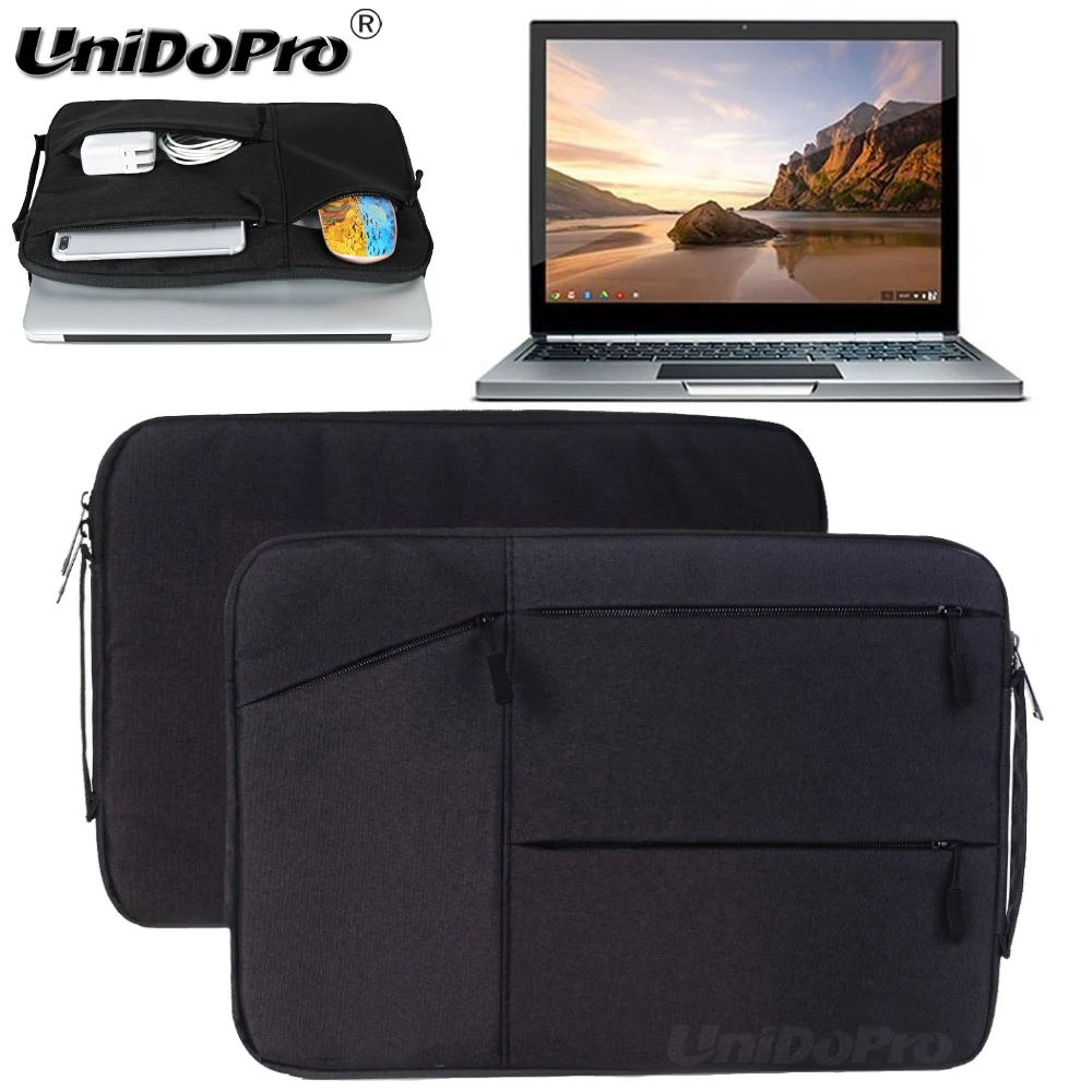 Unidopro Notebook Sleeve Briefcase for Samsung Chromebook Plus Laptop Mallette 12.3 XE513C24-K01US Handbag Carrying Bag Cover Unidopro Notebook Sleeve Briefcase for Samsung Chromebook Plus Laptop Mallette 12.3 XE513C24-K01US Handbag Carrying Bag Cover