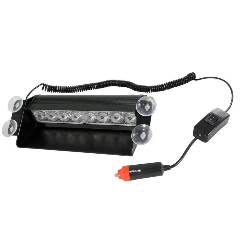 

8 LED Strobe Flashing Deck high Power Warning light RED/BLUE RED Amber White  LED POLICE EMERGENCY STROBE LIGHTS