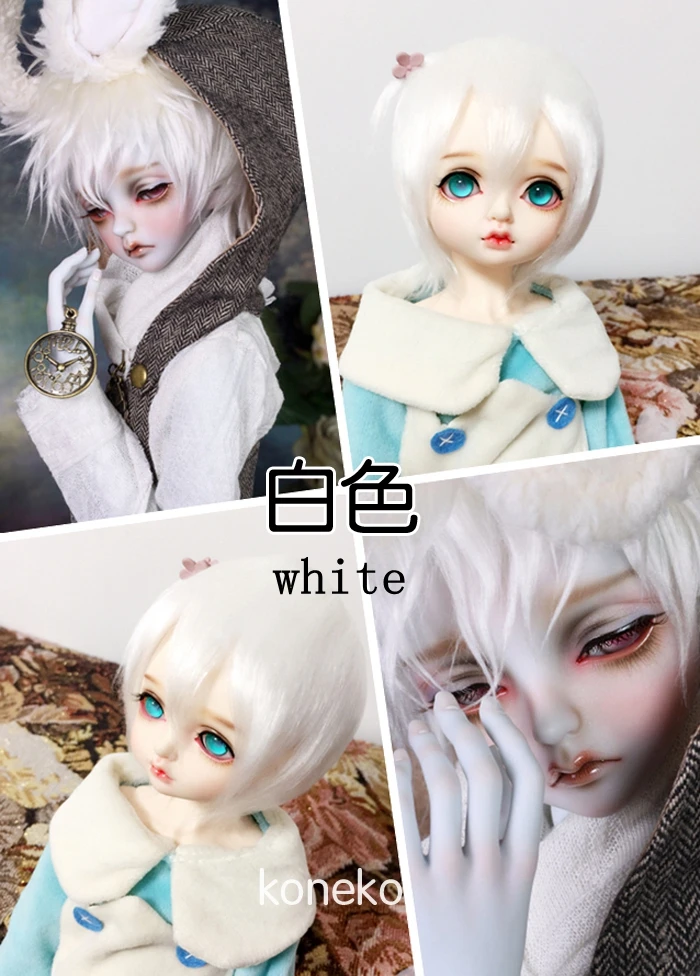 1/3 1/4 1/6 8 10 12 bylthe yosd SD AOD DOD BJD парик MSD Dollfie furwig игрушки куклы woolwig на высоком каблуке 11 см, на высоком каблуке 12 см 18 19cm22cm23cm24cm fw000