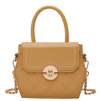 

Women's Crossbody Bag Casual Simple Color Block Chain Fashion All-Match Bag