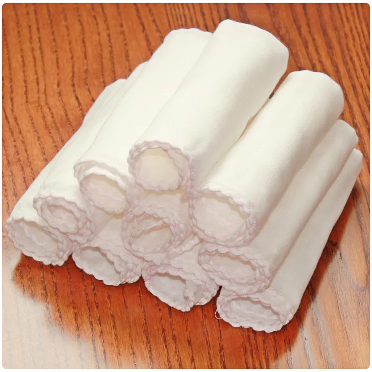 10pcs 2016 Cotton Soft Baby Bath Towel Feeding Newborn ...