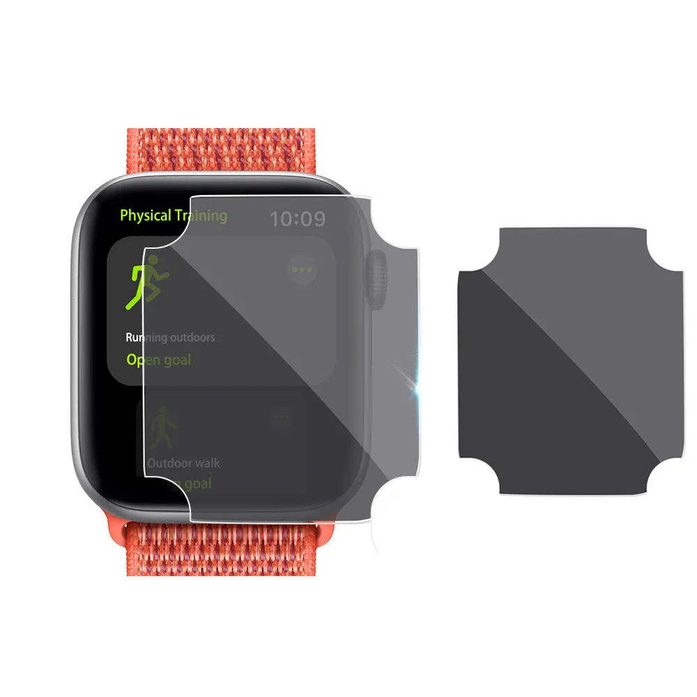 2019 топ продаж 1 шт для Apple Watch 4 40 мм анти шпионская пленка из закаленного ТПУ полная