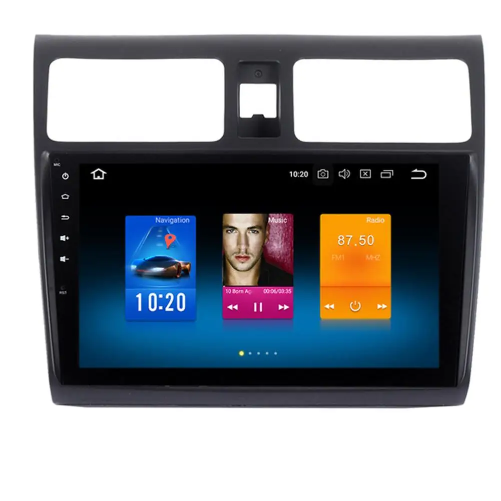 Best Car Multimedia Player Android 8.0 Autoradio MP5 Player Auto Radio Camera 1 Din 10.2in 1080 Touch Screen for Suzuki Swift 2005-10 13