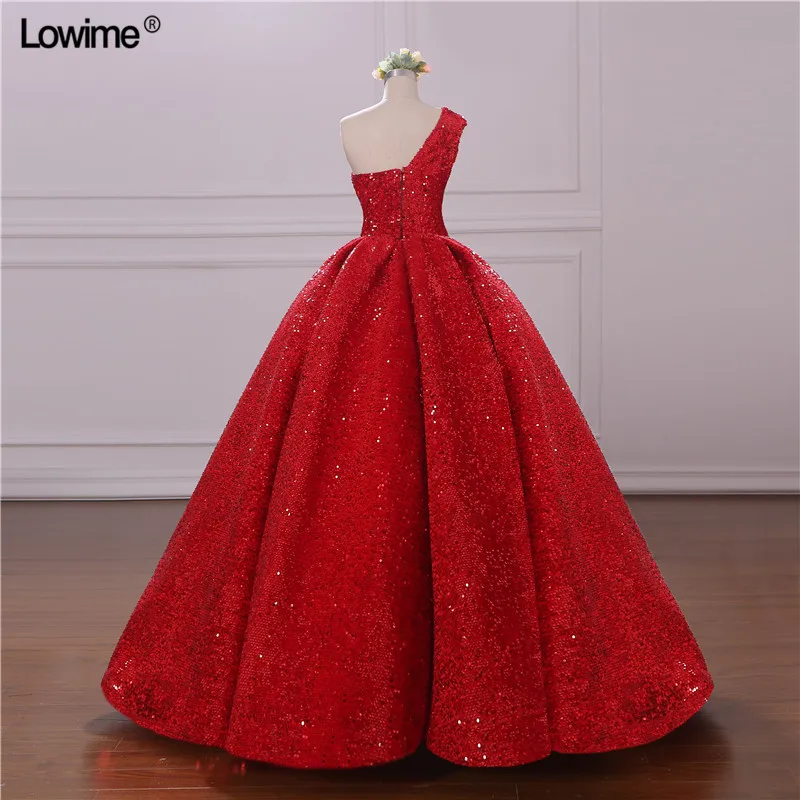 Real Photo Ball Gown Evening Dresses Dubai Turkish Arabic Aibye Prom Gowns Galajurk Sequins Formal Party Abendkleider Dress (2)