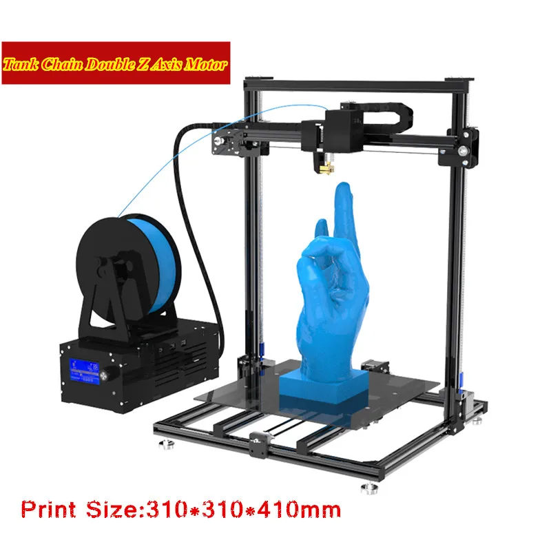 Cheapest 3D Printer With 3 Inch LCD Screen Newest Metal Frame HCmarker
