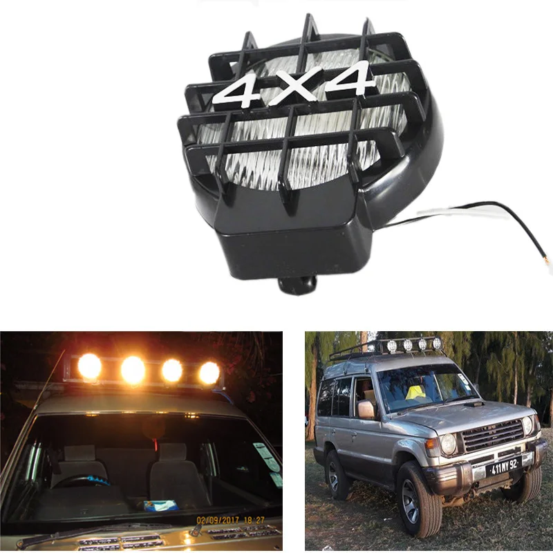 car auto Off Road SUV 55W Offroad Light Lamp Halogen Bulb 4x4 worklight work Spotlights Lights
