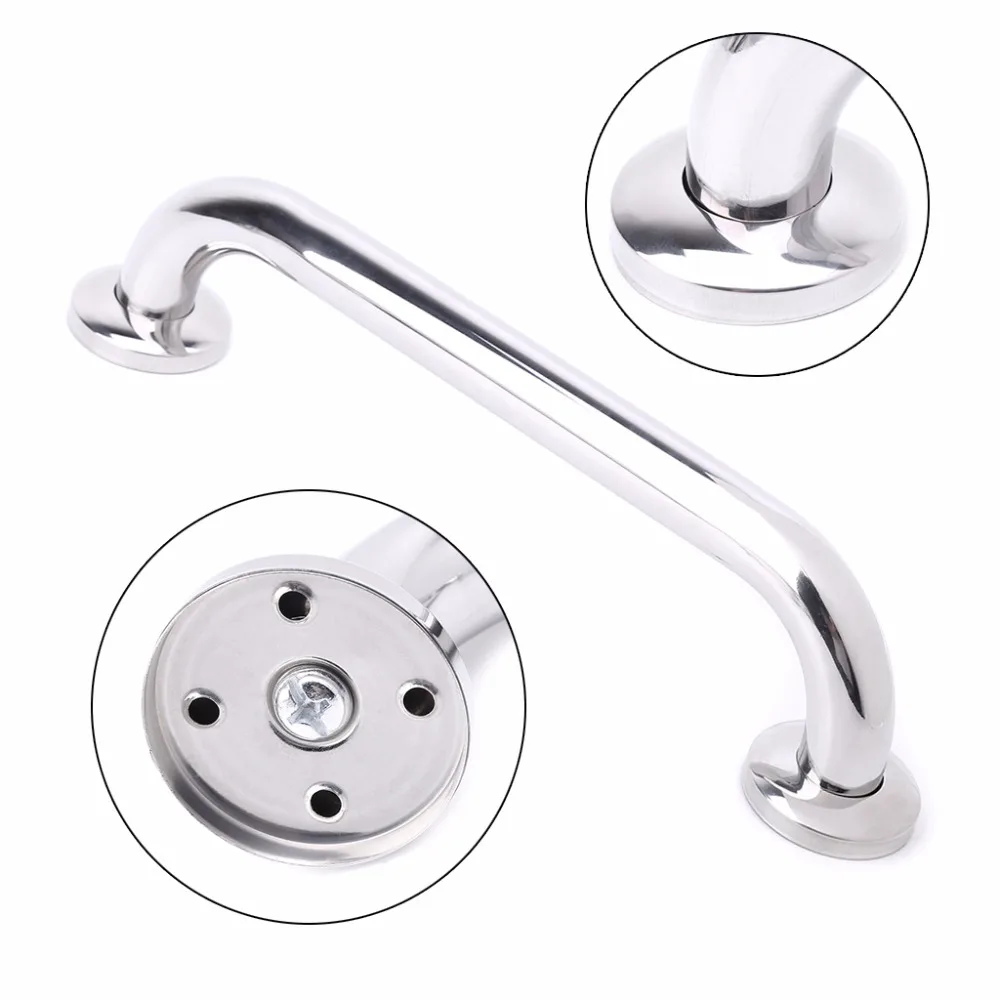New 30/40/50cm Stainless Steel Bathroom Tub Handrail Grab Bar Shower