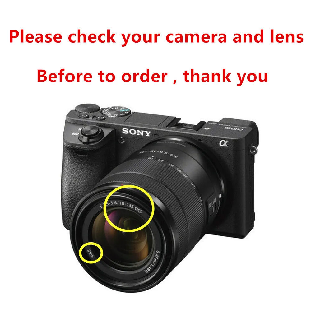 카메라 가방 소프트 내부 케이스 커버  ZV-E10 A6600 A6400 A6500 A6300 A6100 A6000 18-135mm 16-70mm 28-70mm 18-50mm 렌즈