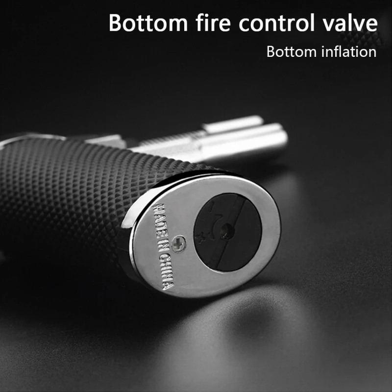 Outdoor Camping Equipment Straight Into The Windproof Torch Metal Inflatable Outdoor Barbecue Gadgets TX005