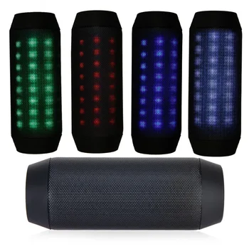 

Portable Multi-function Wireless Bluetooth Sound Speaker Built-in FM Radio with Magic Dancing Colorful LED for Outdoor Activity