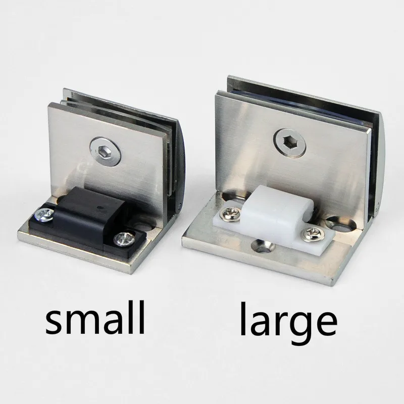 1 Pcs Large Size Furniture Hardware Cabinet Door Wine Cabinet Opening Glass Hinge Display Glass Hinge Fittings
