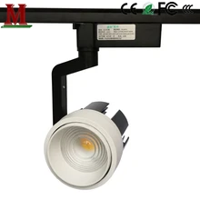 Светодиодный зум прожектор свет трек 15w20w30w40wCOB прожектор/астигматизм любым зумом