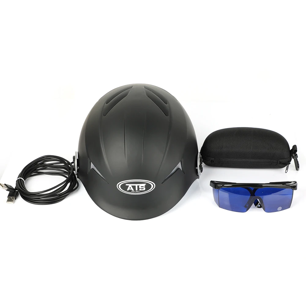 Nueva actualización de casco láser de crecimiento rápido para el cabello solución de pérdida de cabello para hombres y mujeres tratamiento de diodos sombreros para el cabello - 6
