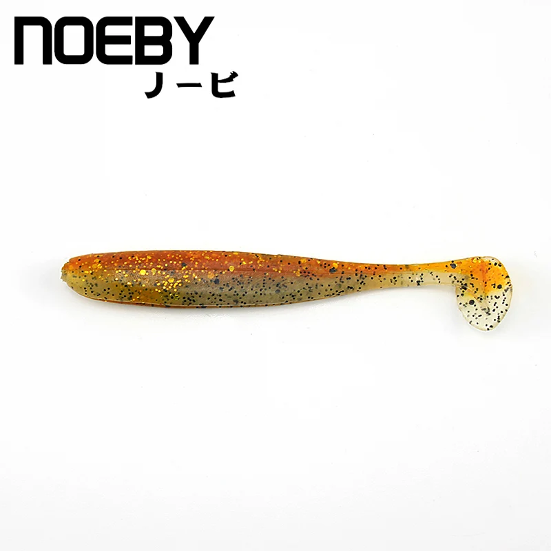 NOEBY 6 шт./лот Мягкая приманка 75 мм/2 2 г Т образный хвост свимбейт мягкая рыболовная