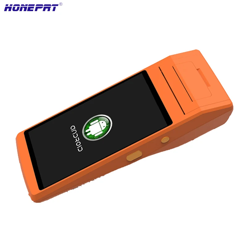 جديد المحمول اللمس شاشة حافلة نظام pos مع طابعة nfc يده الروبوت pos محطة مع كاميرا دعم الباركود ماسحة