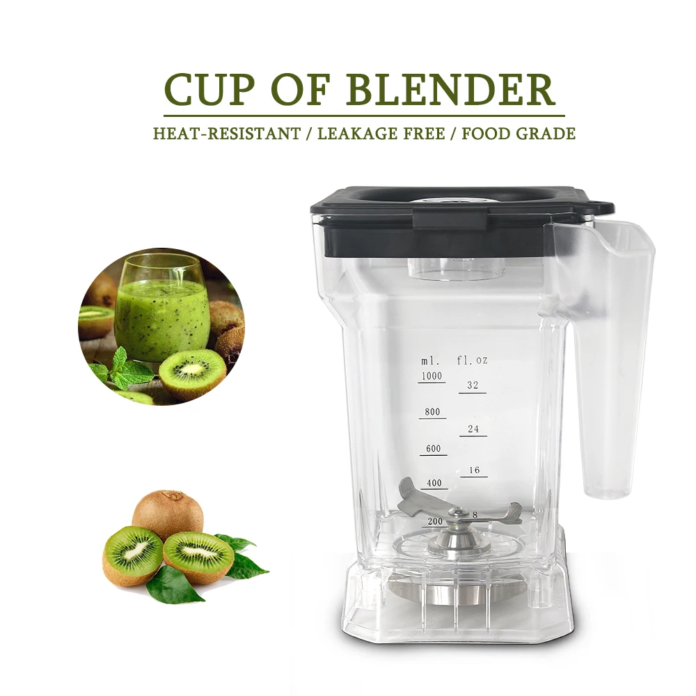 

ITOP 1500ML Capacity Spare Parts of Blender Cup for 9001/9003 Sound insulation Cup Kitchen Accessories