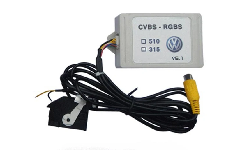RGB to AV CVBS Signal Converter Adapter Box for OEM Factory Rearview