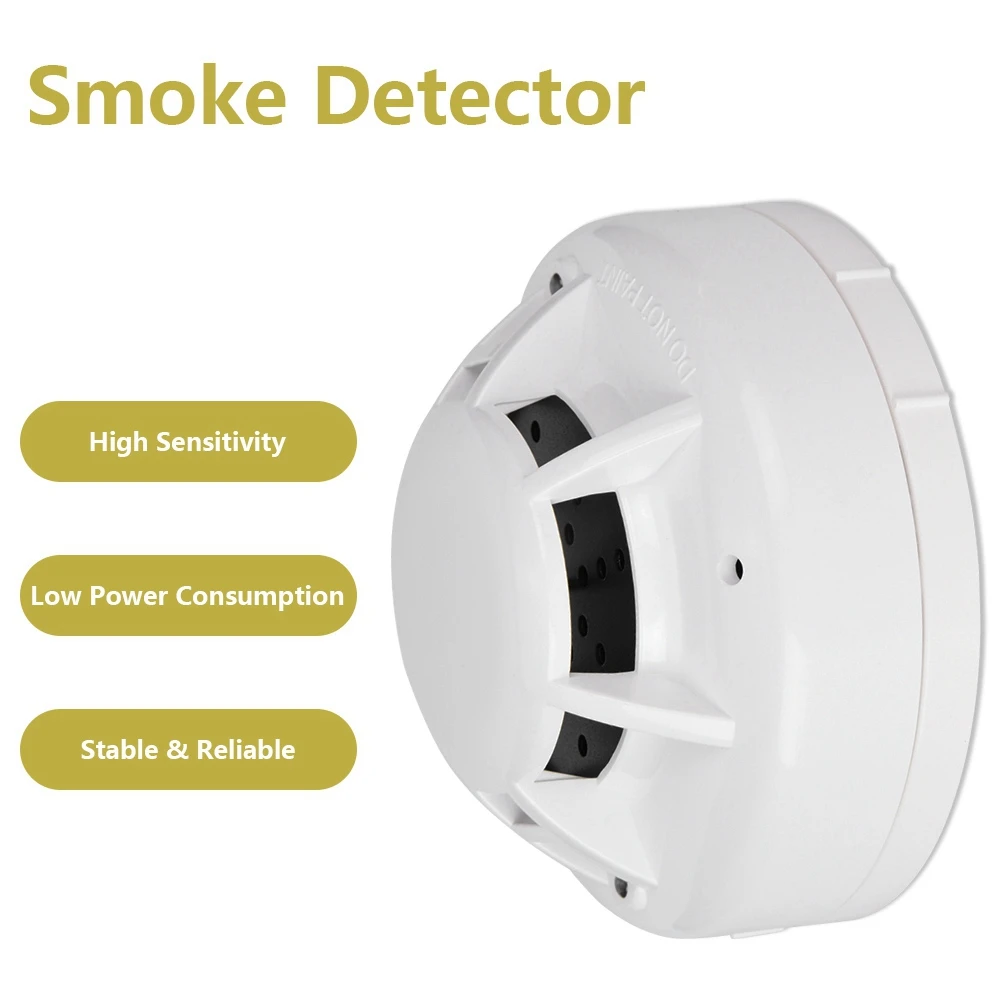 Проводной датчик температуры, сигнальный датчик дыма, датчик Пожарной защиты для дома 2019