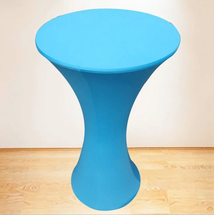 

Marious Big Discount 10pcs Bistro Table Cover Spandex Table Cloth Outdoor table linen table decoration Free Shipping