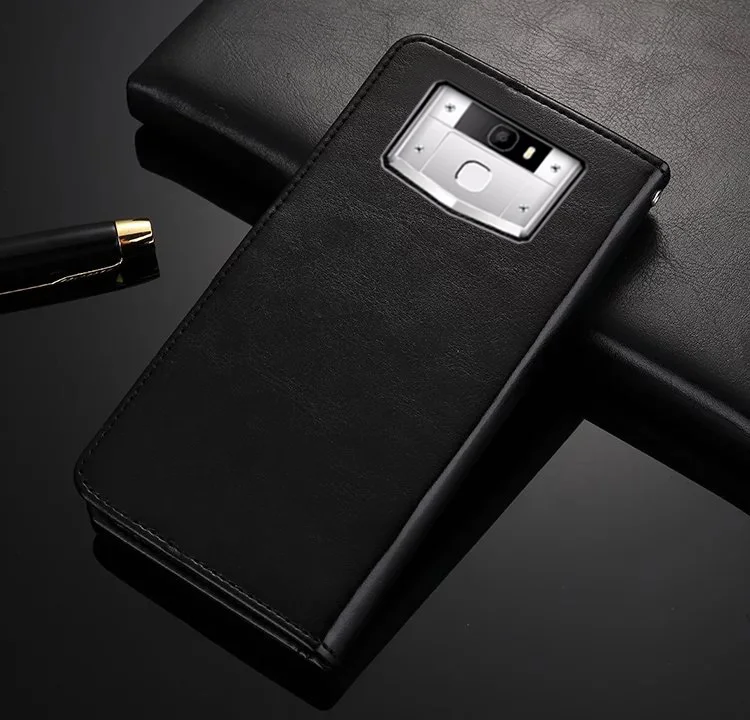 Black Для Oukitel K10000 Pro чехол Деловой стиль флип-бумажник кожаный телефон Fundas чехол для Oukitel K10000 Pro Чехол сумка аксессуары - Цвет: Black