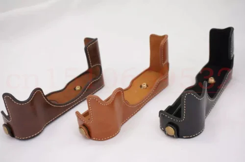 Nuovo Arrivo Mezza Corpo Set Copertura Per Fujifilm Fuji X-X30 Pu Fotocamera Custodia In Pelle Borsa