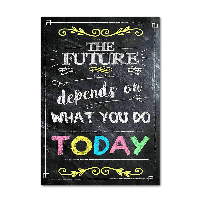 

Motivational Classroom Wall Posters Inspirational Quotes for Students Teacher Classroom Decorations can CSV