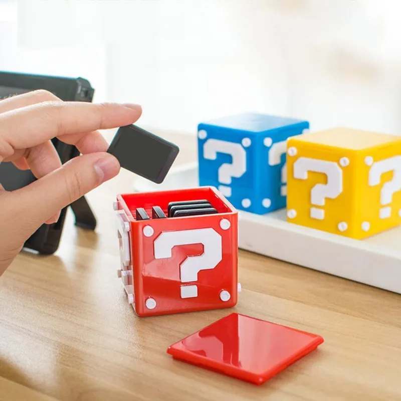 

12 in 1 Portable NS Game Card Box TF Card Storage Box For DN Nintendo Switch 8pcs NS Game Cards and 4 TF Cards