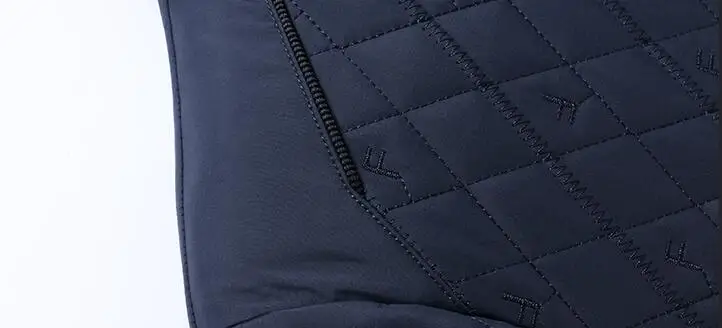 M-4XL Горячая зима Мужская Новая мода среднего возраста короткий пункт толстый теплый хлопок пальто