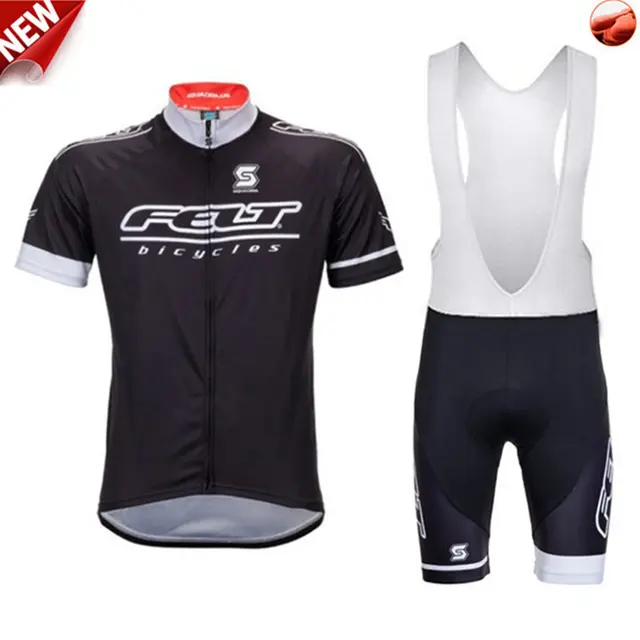FELT 2019 Men Summer Short Sleeve Set Cycling Jersey Apparel Breathable