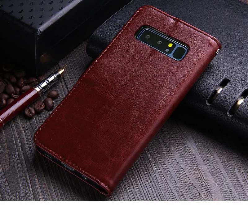 Cover Case For Samsung Galaxt Note 8 Wallet Case (6)
