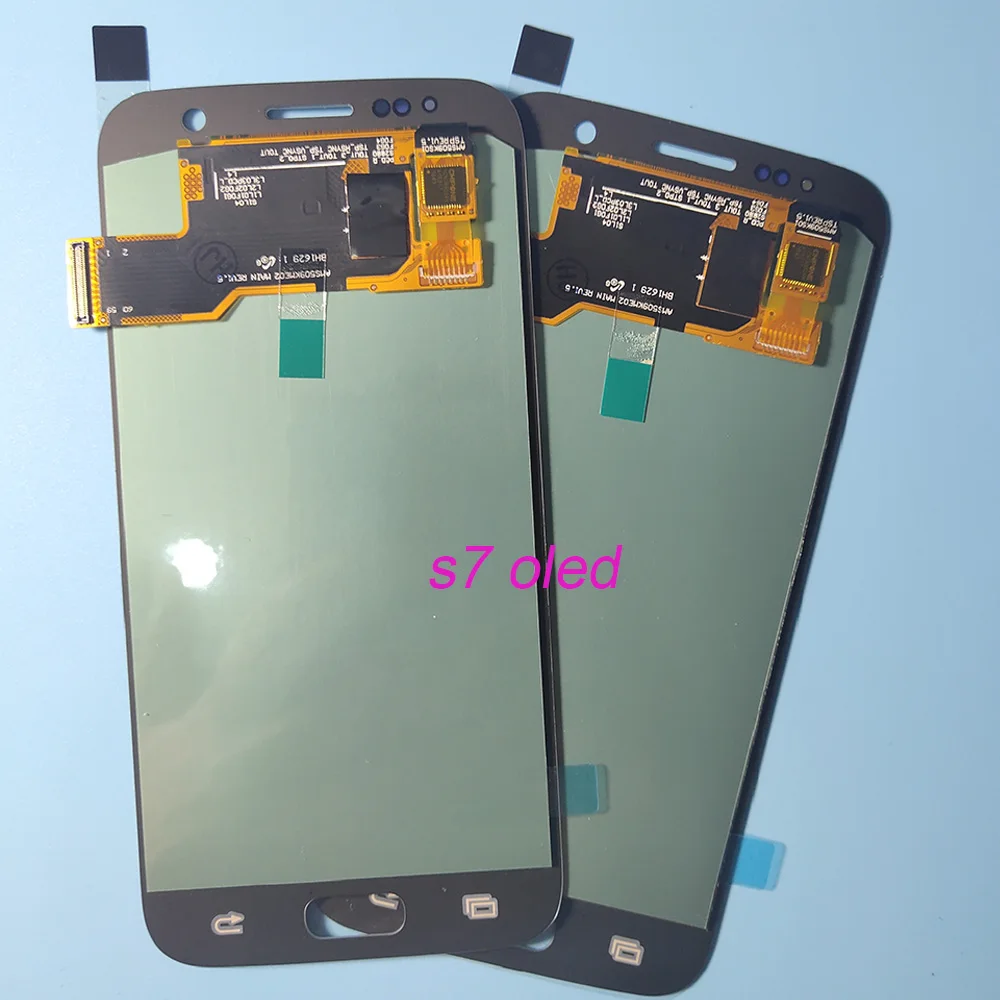 20 шт./лот OLED ЖК-дисплей для SAMSUNG Galaxy S7 G930 G930F ЖК-дисплей сенсорный экран дигитайзер для SAMSUNG S7 G930A G930F SM-G930F