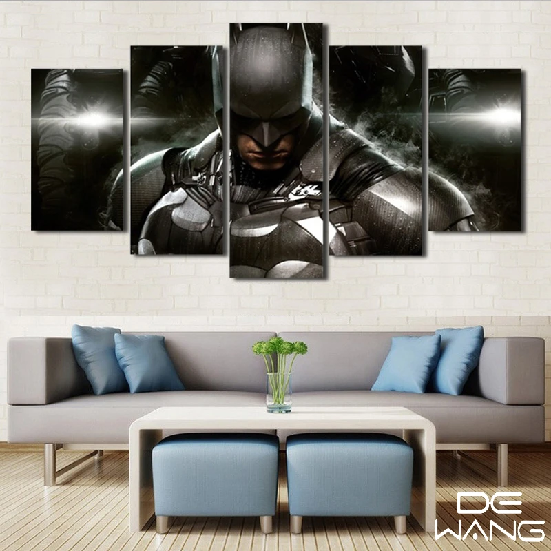 5 Unids Decoración Arte de La Pared de Carteles de Películas de Batman de  La Lona Pintura Impreso Cuadros Lienzo Dormitorio Pintura Al Óleo De  Impresión Personalizados|prints painting|canvas printsoil painting -  AliExpress