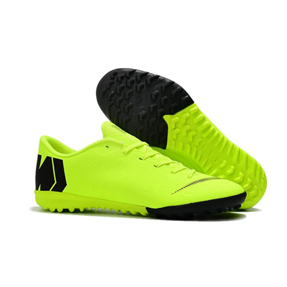 

Newst Mens Low Ankle Soccer Shoes VaporX XII Academy 12CLUB TF Football Boots Cleats Cheap Sale