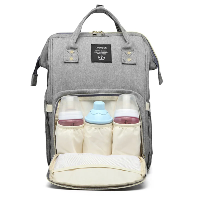LEQUEEN USB детские пеленки сумка-рюкзак для беременных сумка подгузник Mama дорожная сумка Мумия Водонепроницаемый детские пеленки коляска Сумочка Baby Care