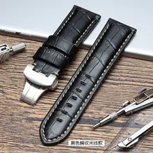 24 мм 26 мм Ретро ремешок для часов из натуральной кожи ручной ремень PAM00441 PAM00386 PAM00580 pam00661 Panerai ремешок для часов